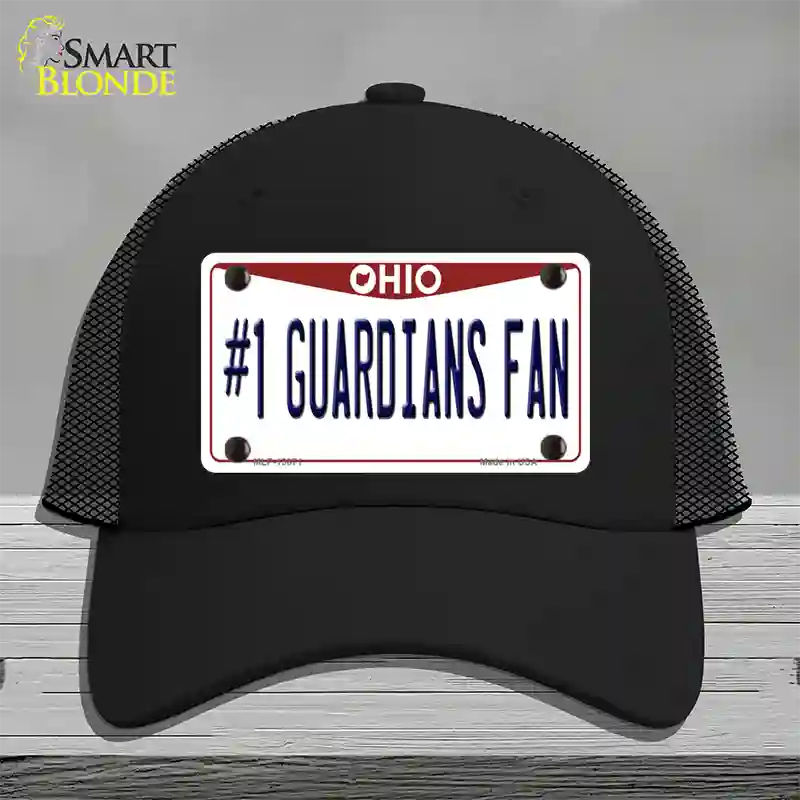 Number 1 Guardians Fan Ohio Novelty License Plate Hat Tag Mesh / Black