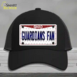 Guardians Fan Ohio Overlay Novelty License Plate Hat Tag Mesh / Black