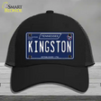 Kingston Tennessee Blue Novelty License Plate Hat Tag Mesh / Black