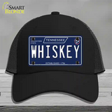 Whiskey Tennessee Blue Novelty License Plate Hat Tag Mesh / Black