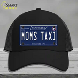 Moms Taxi Tennessee Blue Novelty License Plate Hat Tag Mesh / Black