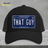 That Guy Tennessee Blue Novelty License Plate Hat Tag Mesh / Black