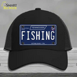 Fishing Tennessee Blue Novelty License Plate Hat Tag Mesh / Black