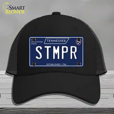 Stmpr Tennessee Blue Novelty License Plate Hat Tag Mesh / Black