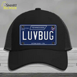 Luv Bug Tennessee Blue Novelty License Plate Hat Tag Mesh / Black