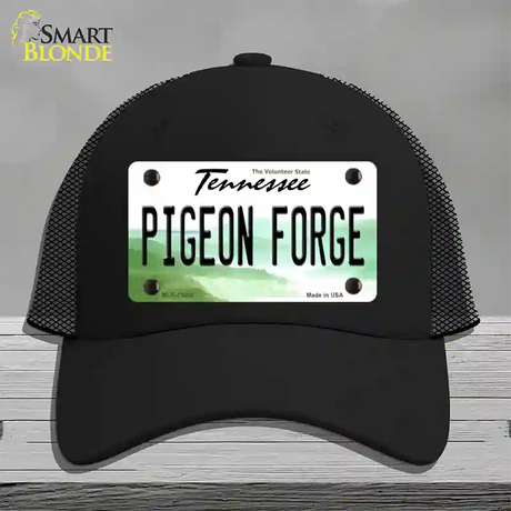 Pigeon Forge Tennessee Novelty License Plate Hat Tag Mesh / Black