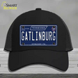 Gatlinburg Tennessee Blue Novelty License Plate Hat Tag Mesh / Black