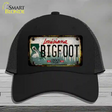 Bigfoot Louisiana Novelty License Plate Hat Tag Mesh / Black