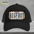 Bigfoot Missouri Novelty License Plate Hat Tag Mesh / Black