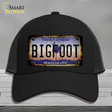 Bigfoot South Carolina Novelty License Plate Hat Tag Mesh / Black