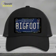 Bigfoot Tennessee Novelty License Plate Hat Tag Mesh / Black