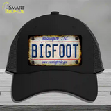 Bigfoot Washington DC Novelty License Plate Hat Tag Mesh / Black