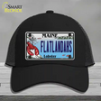 Flatlands Maine Lobster Novelty License Plate Hat Mesh / Black