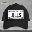 Bills New York Excelsior Novelty License Plate Hat Mesh / Black