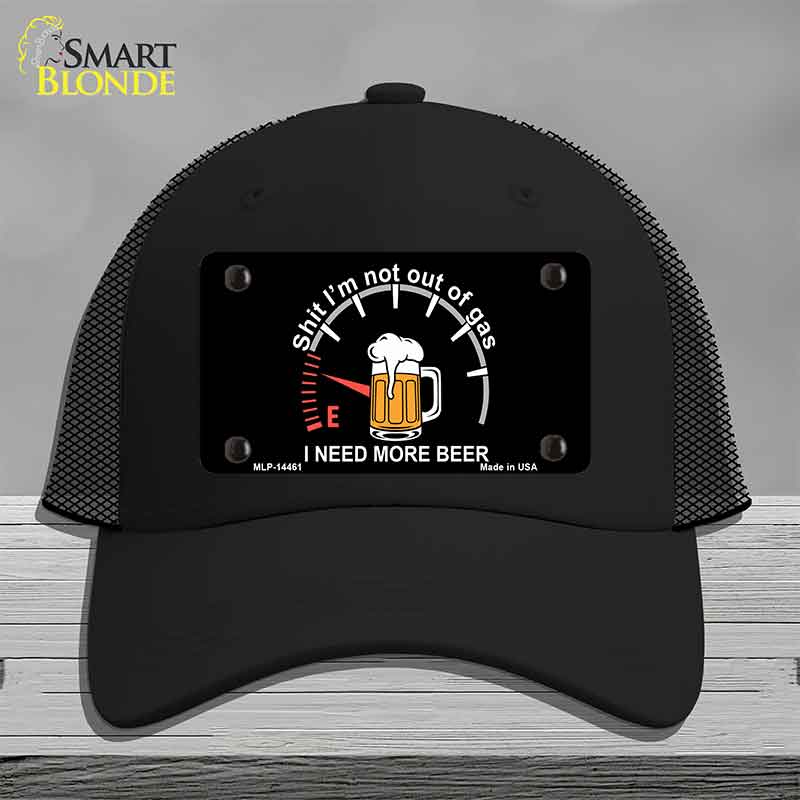 I Need More Beer Novelty License Plate Hat HAT-MLP-14461