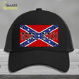 Rebel Bitch Novelty License Plate Hat Mesh / Black