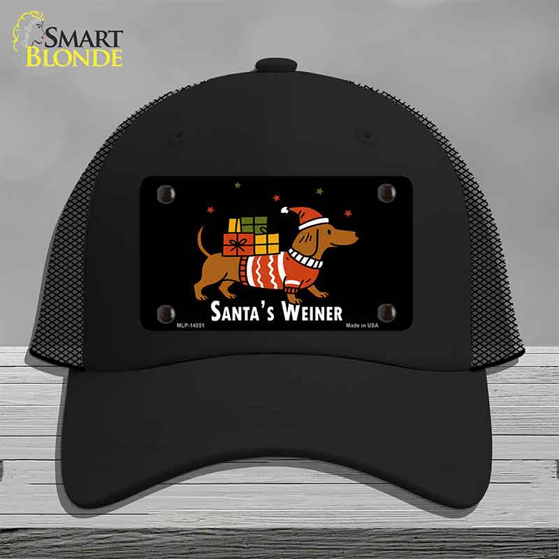 Santas Weiner Novelty License Plate Hat HAT-MLP-14551
