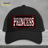 Princess Patriotic Novelty License Plate Hat Mesh / Black