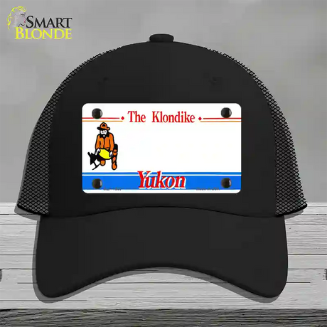 Yukon Novelty License Plate Hat Mesh / Black