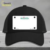 New Brunswick Novelty License Plate Hat Mesh / Black