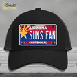 Arizona Centennial Suns Fan Novelty License Plate Hat Mesh / Black