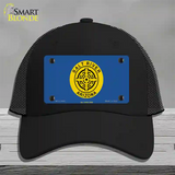 Salt River Tribe Flag Novelty License Plate Hat Mesh / Black