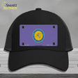 Choctaw Nation Flag Novelty License Plate Hat Mesh / Black