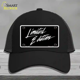 Limited Edition Novelty License Plate Hat Mesh / Black