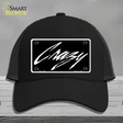 Crazy Novelty License Plate Hat Mesh / Black