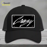 Crazy Novelty License Plate Hat Mesh / Black