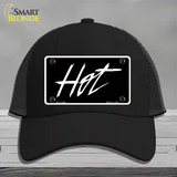 Hot Novelty License Plate Hat Mesh / Black