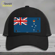 Victoria Flag Novelty License Plate Hat Mesh / Black