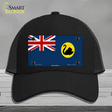 West Australia Flag Novelty License Plate Hat Mesh / Black