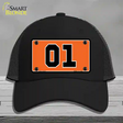 Dukes Of Hazard 01 Novelty License Plate Hat Mesh / Black