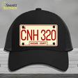 CNH 320 Novelty License Plate Hat Mesh / Black