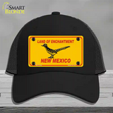 Road Runner New Mexico Novelty License Plate Hat Mesh / Black