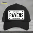 Ravens Maryland State Novelty License Plate Hat Mesh / Black