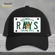 Rays Florida State Novelty License Plate Hat Mesh / Black