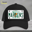 Marlins Florida State Novelty License Plate Hat Mesh / Black