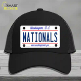 Nationals Washington DC State Novelty License Plate Hat Mesh / Black