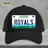 Royals Missouri State Novelty License Plate Hat Mesh / Black