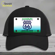 Route 66 Shield Missouri Novelty License Plate Hat Mesh / Black