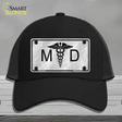 MD Novelty License Plate Hat Mesh / Black