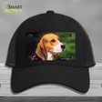 Beagle Dog Novelty License Plate Hat Mesh / Black