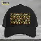 Camouflage Novelty License Plate Hat Mesh / Black