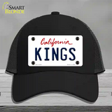 Kings California State Novelty License Plate Hat Mesh / Black