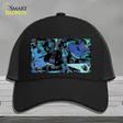 Guitars Blue Novelty License Plate Hat Mesh / Black