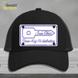 Your Key To Salvation Novelty License Plate Hat Mesh / Black