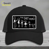 The Shit Family Novelty License Plate Hat Mesh / Black