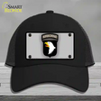 Airborne Eagle Novelty License Plate Hat Mesh / Black